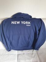Reebok New York Oversized Hoodie, blau, XL, guter Zustand Wuppertal - Langerfeld-Beyenburg Vorschau