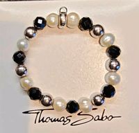 Thomas Sabo Armband schwarz silber Perle Neu Nordrhein-Westfalen - Krefeld Vorschau