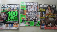 3 Magazine "cinema" 10/07  12/07  03/08  Film Kino Sammler Bayern - Haibach Unterfr. Vorschau