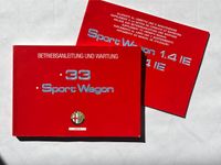 Alfa Romeo 33 Sport Wagon Betriebsanleitung 1992 Nordrhein-Westfalen - Stadtlohn Vorschau
