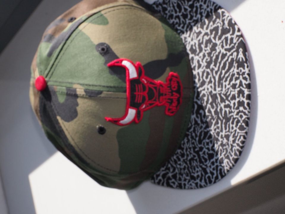 BULLS New Era 9Forty Cap Chicago Bulls wood camo 57,7 NBA in Hamburg