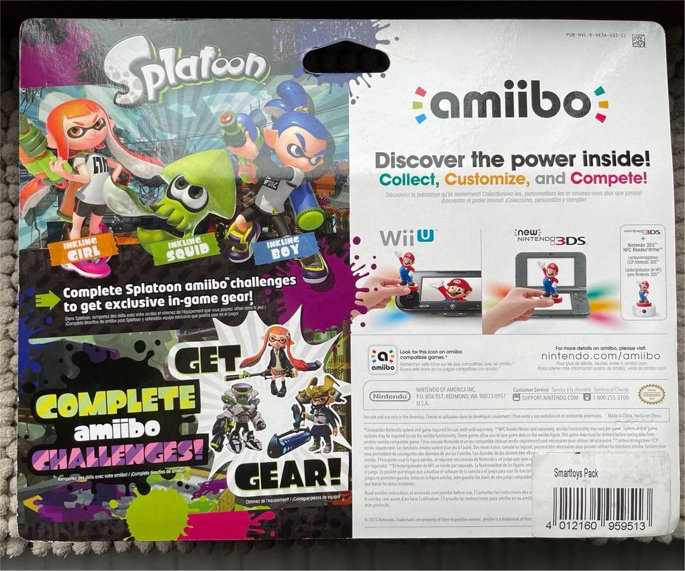 Splatoon amiibo 3er Pack US-Version OVP in Dresden