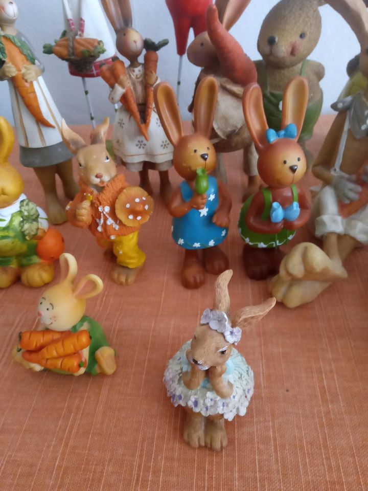 Verkaufe 20 Dekofiguren Hasen in Erfurt