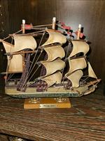 Segelschiff deko modellbau Dreimasterq Hessen - Groß-Gerau Vorschau