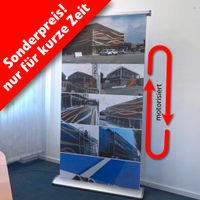 Roll-Up Display, Bannerständer mit Motor, System inkl. Druck und Baden-Württemberg - Igersheim Vorschau