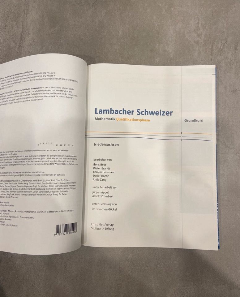 Lambacher Schweizer Mathematik Buch Grundkurs in Lengede