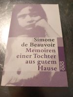 Simone de Beauvoir ** Memoiren einer Tochter aus gutem Hause Ludwigsvorstadt-Isarvorstadt - Isarvorstadt Vorschau