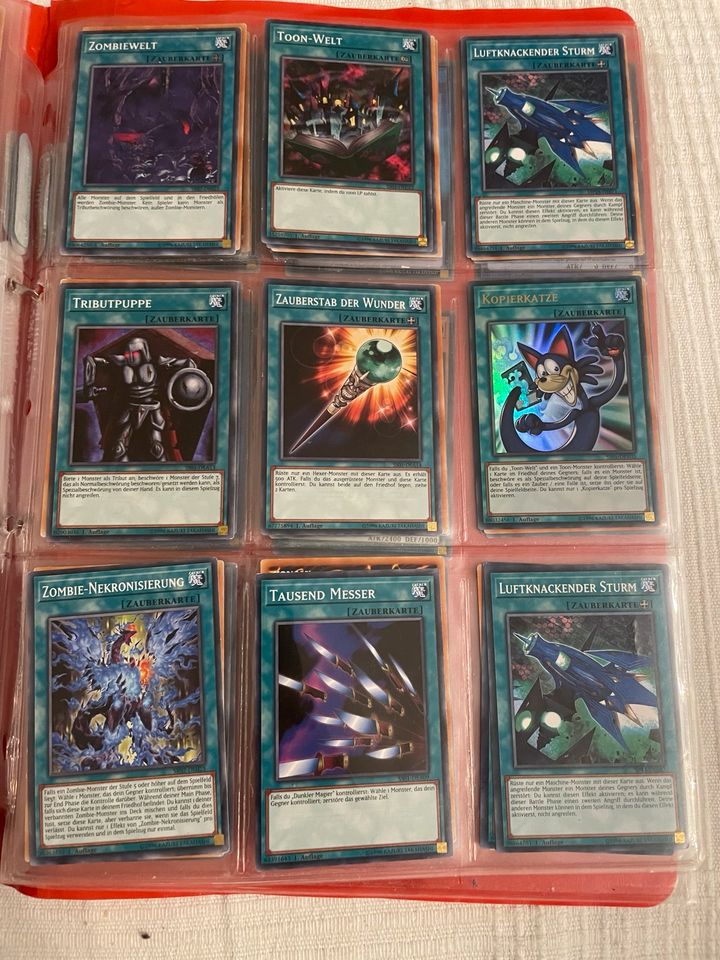 Große Yu-Gi-Oh Sammelkarten Sammlung, viele seltene Karten in Berlin