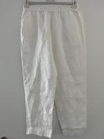 Mango lässige Leinenhose weiß Gr. M Bayern - Holzkirchen Unterfranken Vorschau