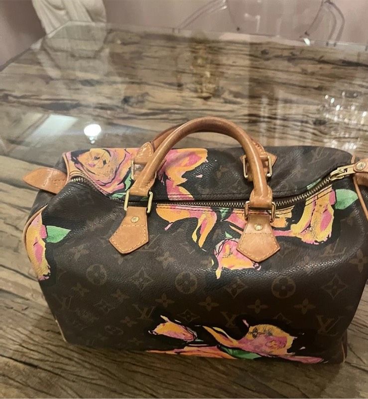 Louis Vuitton Speedy 30 Roses Limited Edition Stephen Sprouse RAR in Bielefeld
