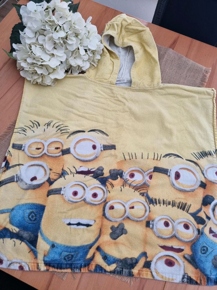 Minions Badeponcho Einheitsgröße Sommer in Oer-Erkenschwick