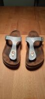 Birkenstock Gizeh hellbau weiß Snake Gr. 38 Nordrhein-Westfalen - Frechen Vorschau