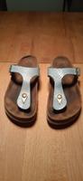 Birkenstock Gizeh hellbau weiß Snake Gr. 38 Nordrhein-Westfalen - Frechen Vorschau
