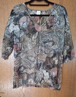 Bluse beige Muster Gr.52/XXL MS Mode Saarland - Ottweiler Vorschau