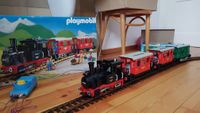 Playmobil Eisenbahn Set 80er mit Bahnhöfen Bayern - Gaißach Vorschau