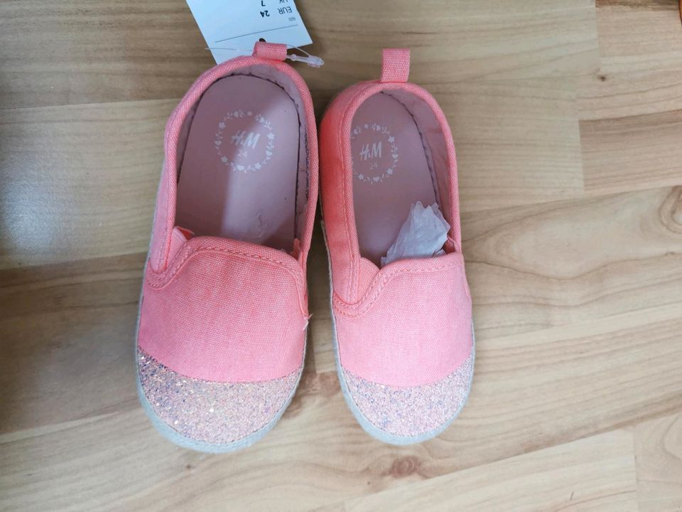 Espadrilles Slipper Schuhe H&M NEU Gr. 24 in Rosengarten