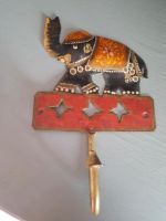 Kleiderhaken, Metallhaken, Indien, Elefant, Garderobe Bayern - Obertaufkirchen Vorschau