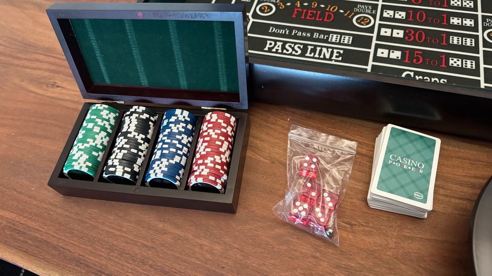 Casino Roulette Spieltisch inkl. Chips in München