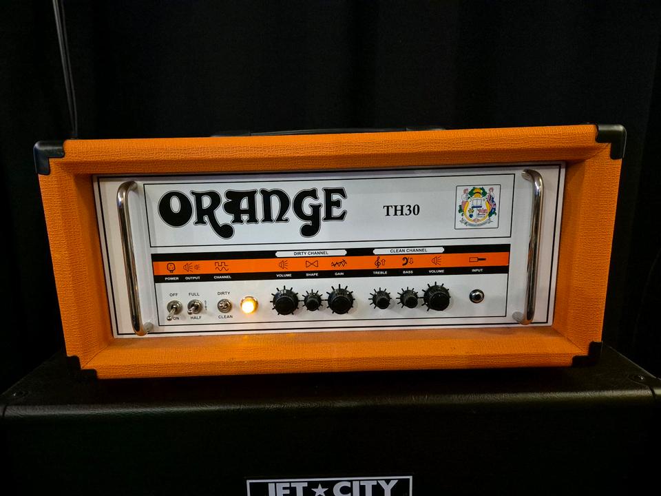 Orange TH-30 Röhrenverstärker Topteil + Jet City box, half stack in Kassel