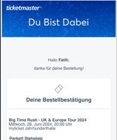 Big Time Rush Konzert Stehplatz Tickets Frankfurt Jahrhunderhalle Frankfurt am Main - Innenstadt Vorschau