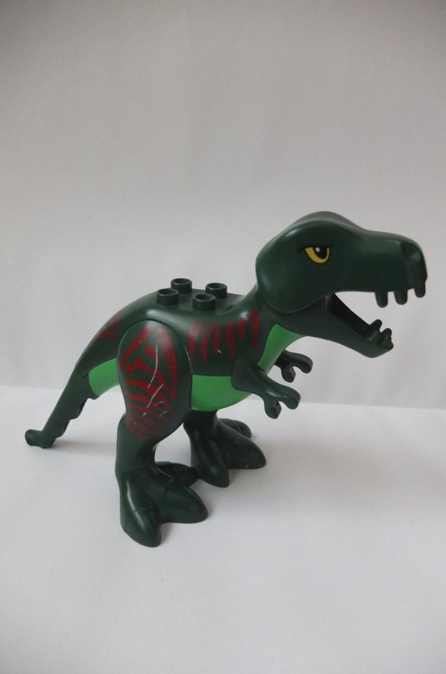 Lego Duplo Dino Dinoei T-Rex Langhals Triceratops Flugsaurier in Ottensoos