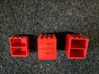 lego Schrank mit Schublade Regal rot Nordrhein-Westfalen - Brakel Vorschau