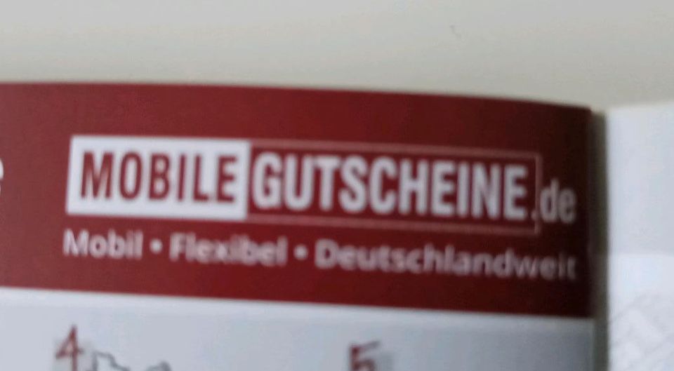 20€ Guthaben Mobile Gutscheine Schlemmerblock in Barendorf