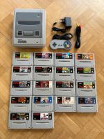 SNES Konsole komplett + 18 Spiele Düsseldorf - Gerresheim Vorschau