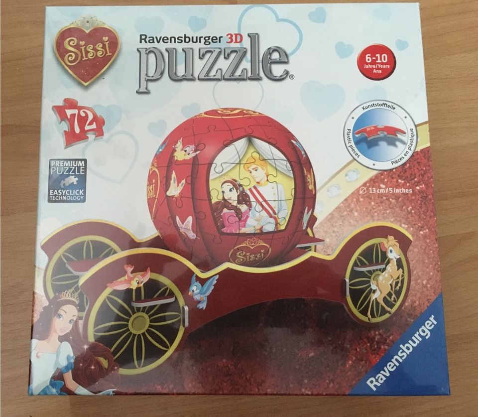 Ravensburger 3D Puzzle Sissi Prinzessin in Baden-Württemberg - Radolfzell  am Bodensee | Weitere Spielzeug günstig kaufen, gebraucht oder neu | eBay  Kleinanzeigen ist jetzt Kleinanzeigen