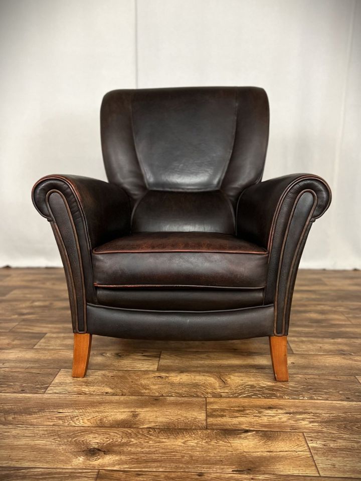 Ledersessel Vintage Chesterfield Glad Stone Sessel Englisch in Hüllhorst