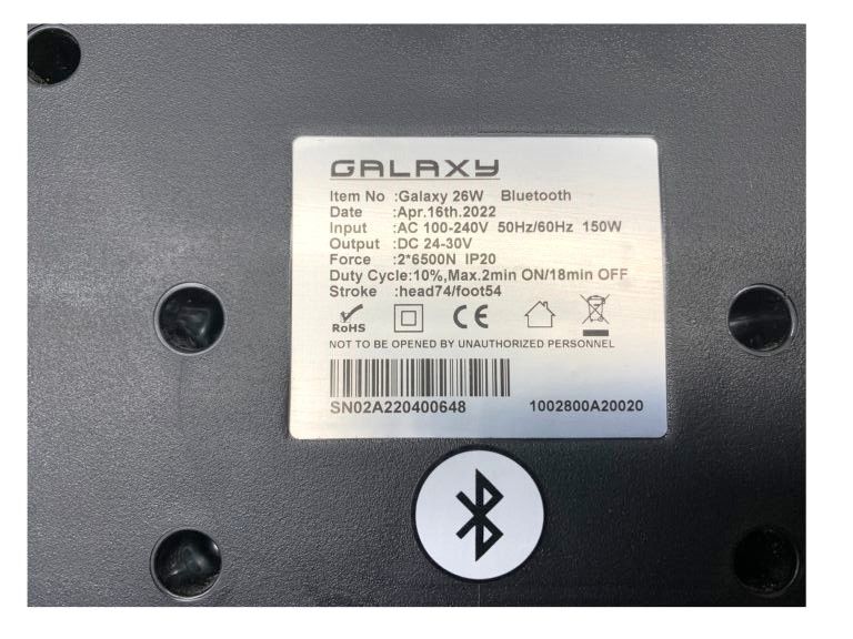 2 Stück Galaxy 26W Bettmotor Lattenrostmotor mit Bluetooth 46123 in Dinslaken