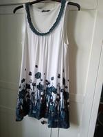 Sommer,Mini,Ballonkleid,floral,leicht,blau,grau,weiß Nordrhein-Westfalen - Gütersloh Vorschau