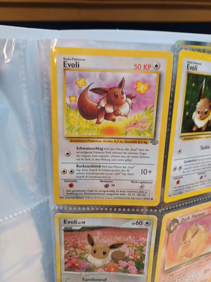 Pokemon Karten Evoli , Dark Flareon Vintage in Brachtendorf