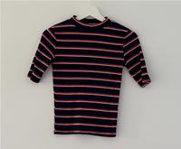 T-Shirt Damen blau rot gestreift H&M Gr XS Bayern - Heroldsberg Vorschau