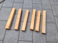 6 Stück Holzbalken 100x80mm  0,79m lang Nordrhein-Westfalen - Wegberg Vorschau