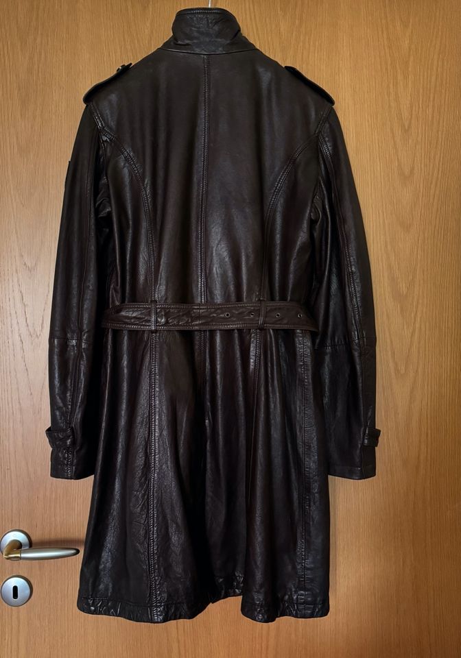 Trenchcoat echt Lammleder -  Cinque Gr. 38 ( braun) in Sankt Augustin