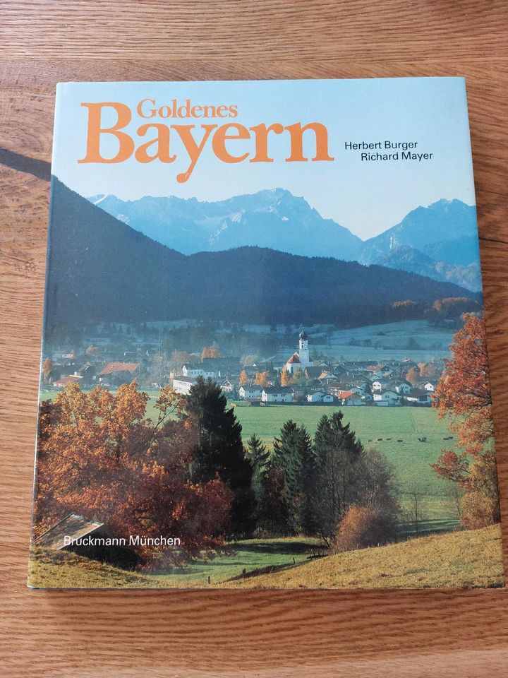 Goldenes Bayern Bildband Buch in Weyarn