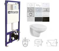 Hängewand WC Set Spülrandlos Bidet Vorwandelement Toilette Nordrhein-Westfalen - Bocholt Vorschau