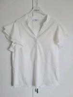 Damen Bluse weiß mit Volants Gr. L Hessen - Haina Vorschau