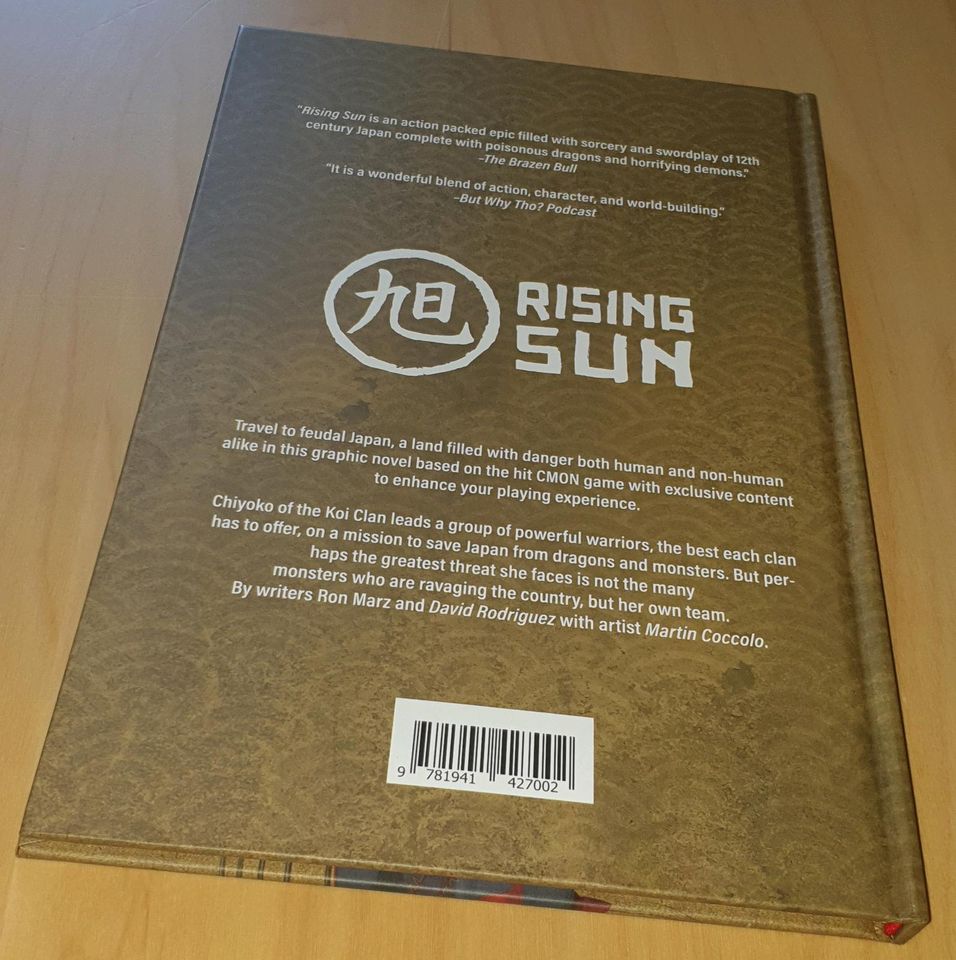 Comic Rising Sun Kickstarter in Berlin