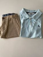 Einschulung Set Poloshirt Chinohose Strickjacke Gr. 128 Sachsen-Anhalt - Salzwedel Vorschau