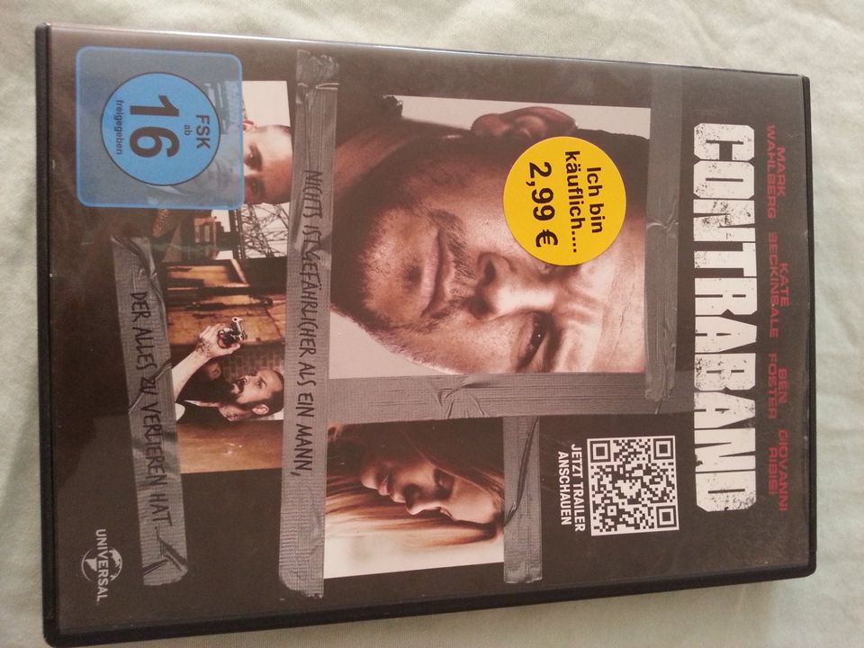 Contraband DVD Film Mark Wahlberg Ben Foster Giovanni Ribisi in Berlin