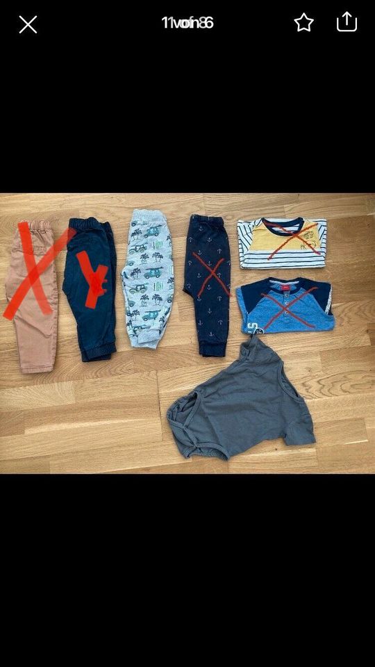 Kleiderpaket Größe 80 H&M s.Oliver Topomini in Gescher