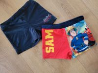 Badehose Set Paket 122 128 Feuerwehr Feuerwehrmann Sam schwarz gu Bayern - Miltach Vorschau