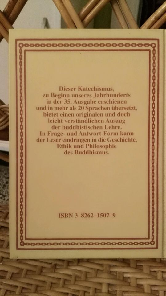 Der Buddhistische Katechismus Henry S. Olcott in Trebel