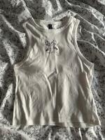 weißes H&M Top Fee Tanktop Gr. S Baden-Württemberg - Sigmaringendorf Vorschau