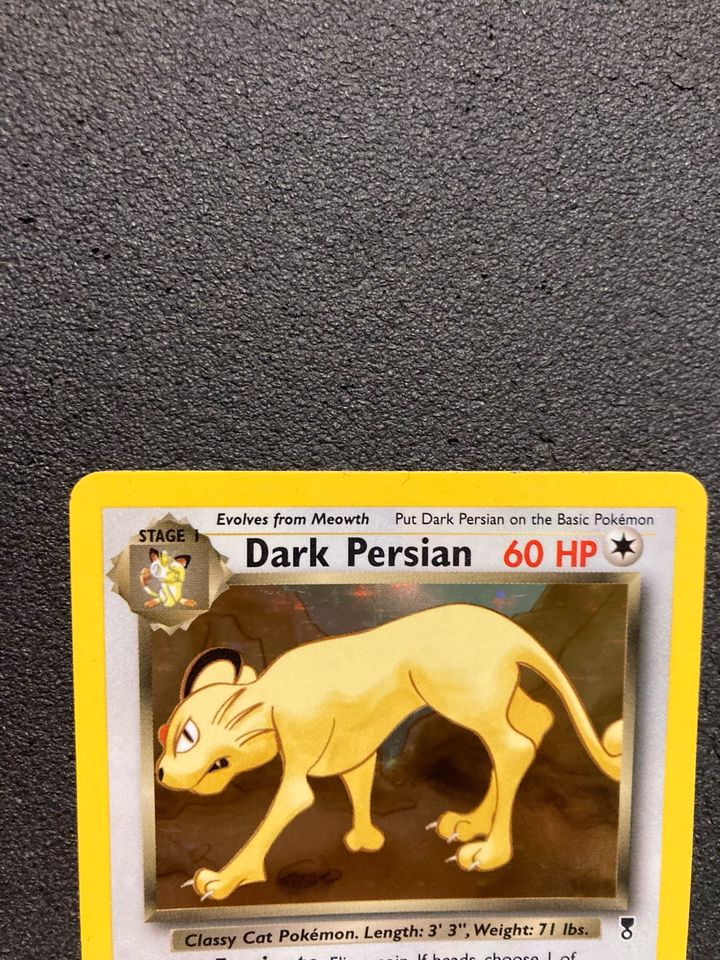 Pokemon Legendary Collection, Dark Persian Holo Rare #6, NM in Freilassing