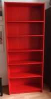 Ikea Billy Regal in Rot, 6 Böden, guter Zustand Bayern - Fürth Vorschau