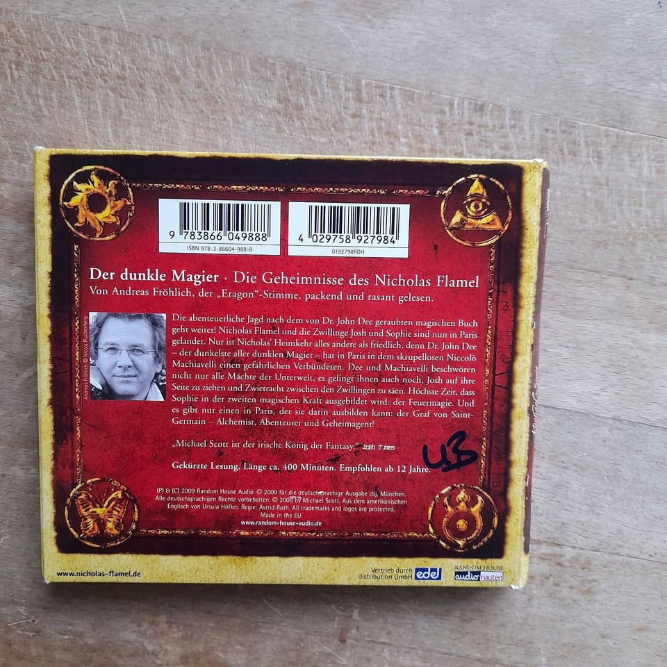 6CD Der dunkle Magier Die Geheimnisse des Nicholas Flamel in Wiehl