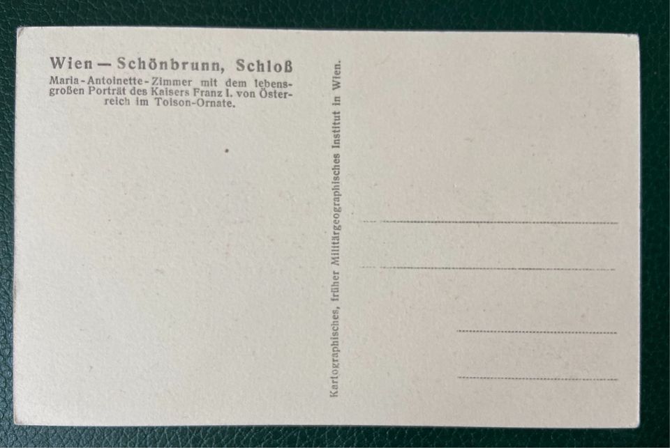 3 alte Ansichtskarte / Postkarte Schloß Schönbrunn Postfrisch in Berlin